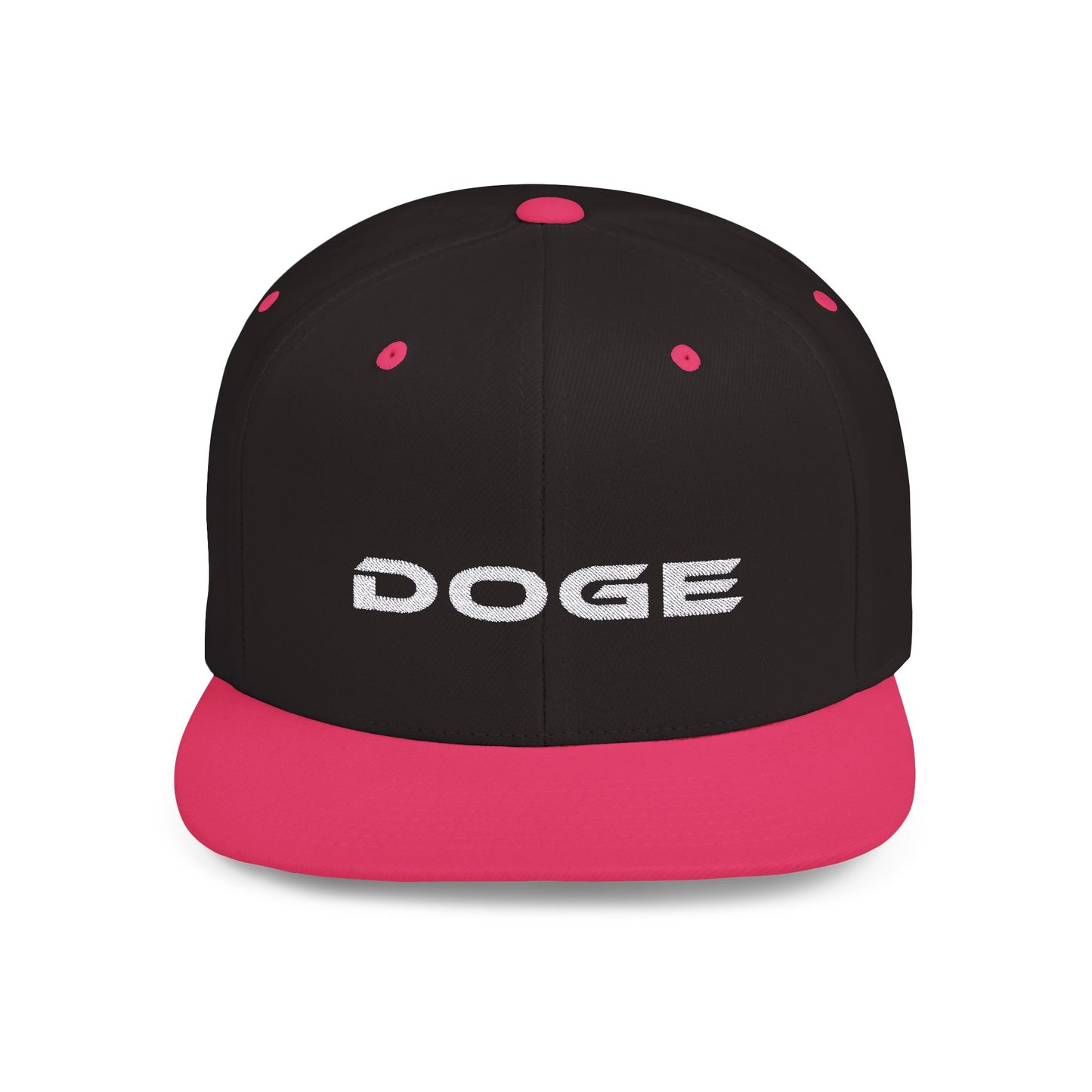 White Font - DOGE Baseball Cap