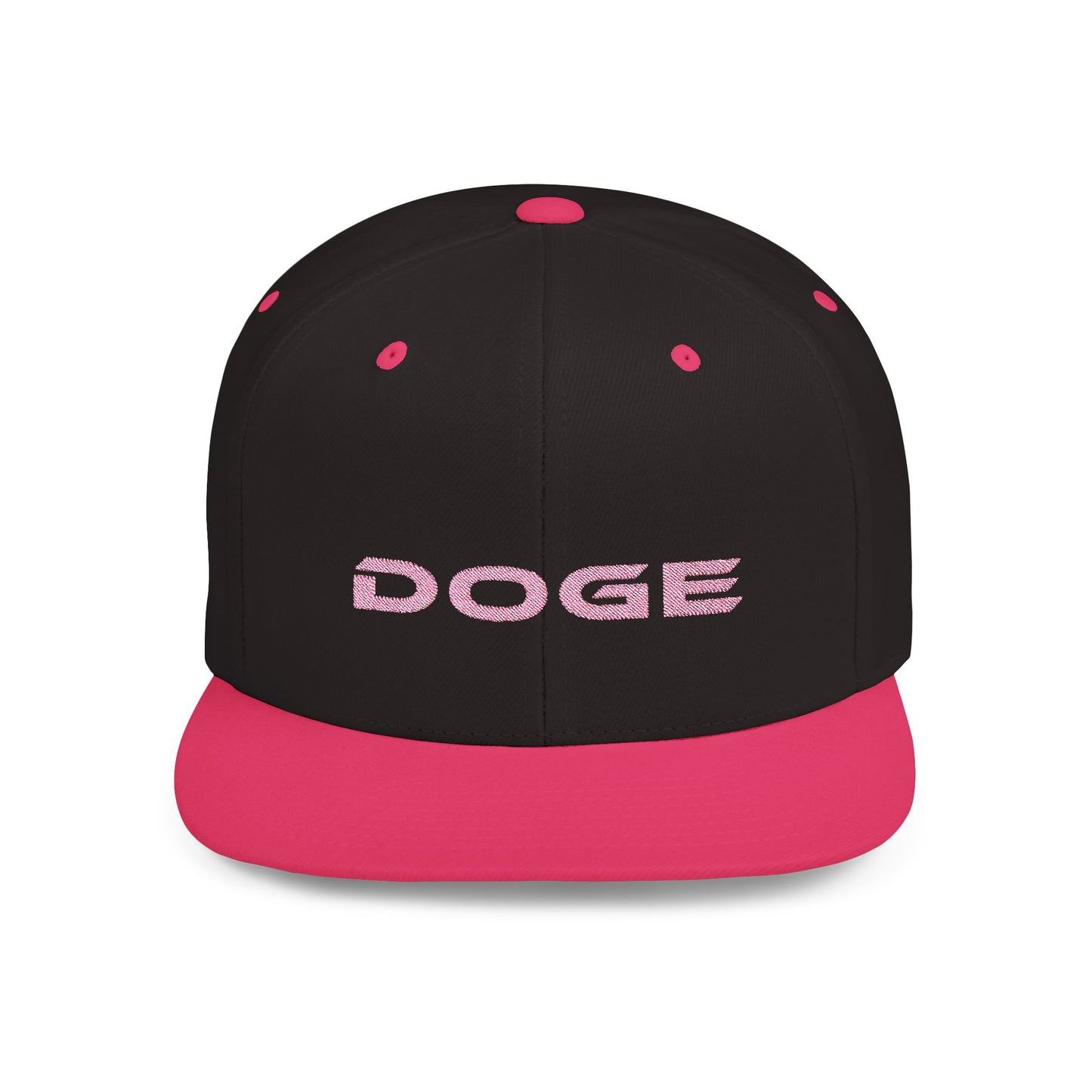 Pink Font - DOGE Baseball Cap