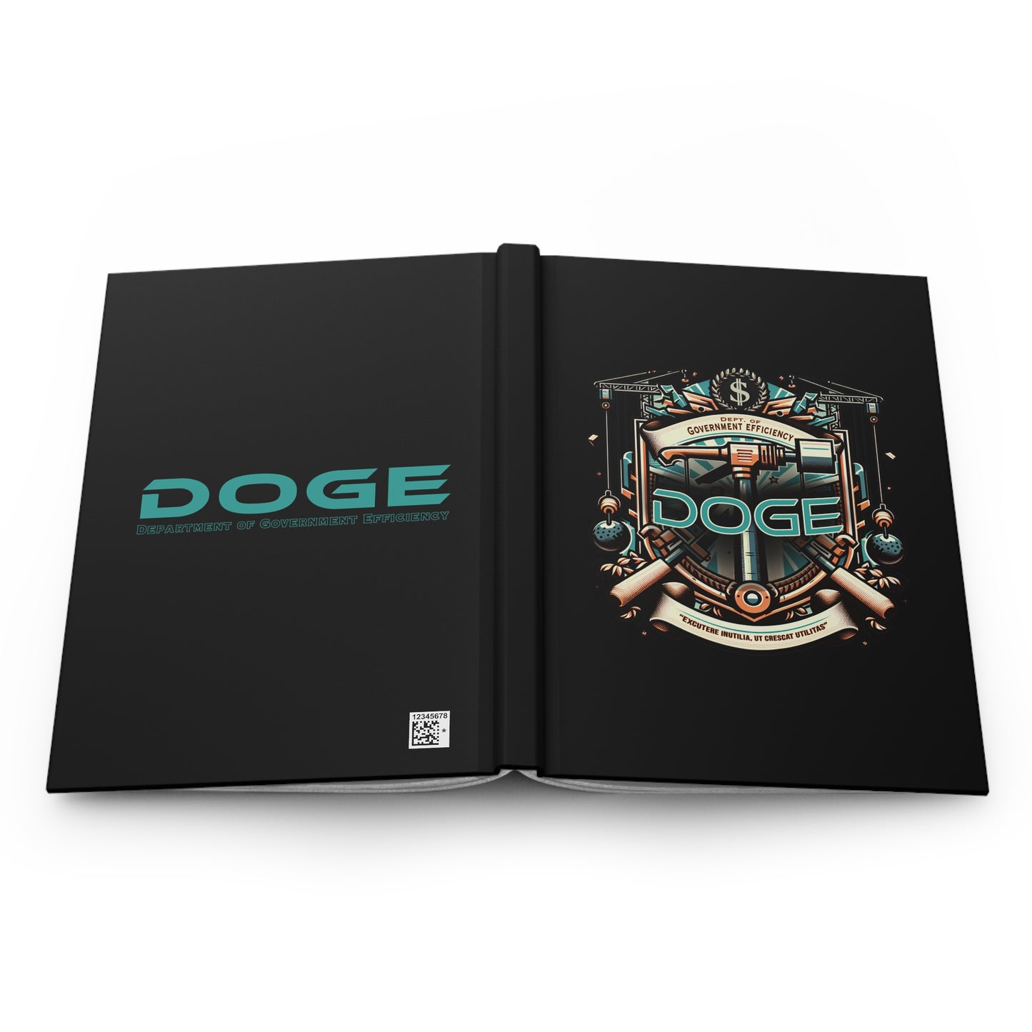 DOGE Hardcover Journal Matte (black)