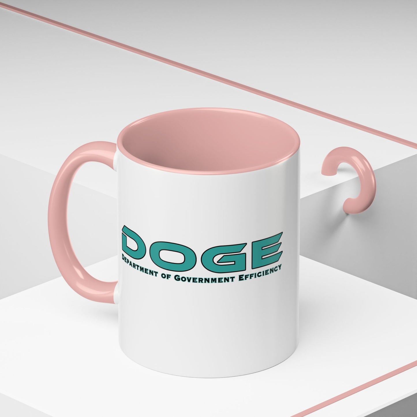 DOGE Colored Handle Coffee Mug - (11oz)