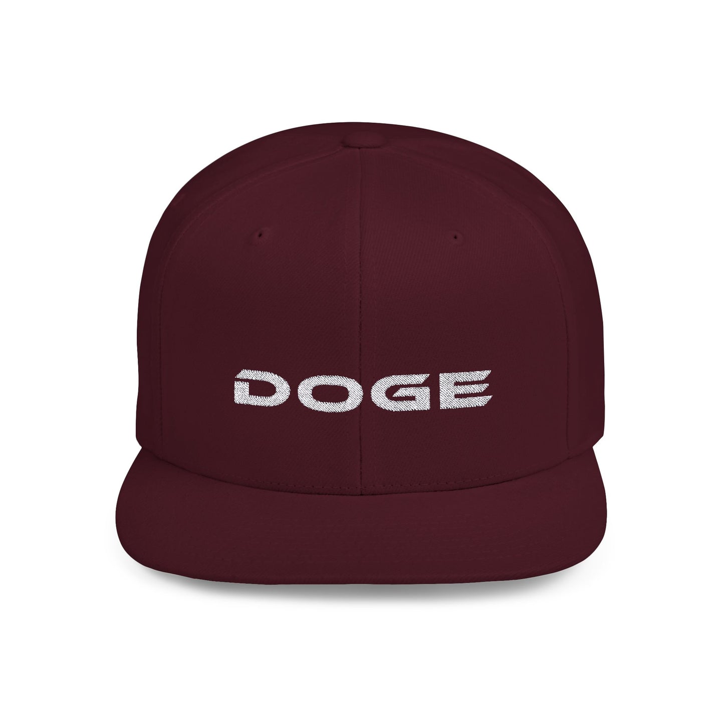 White Font - DOGE Baseball Cap