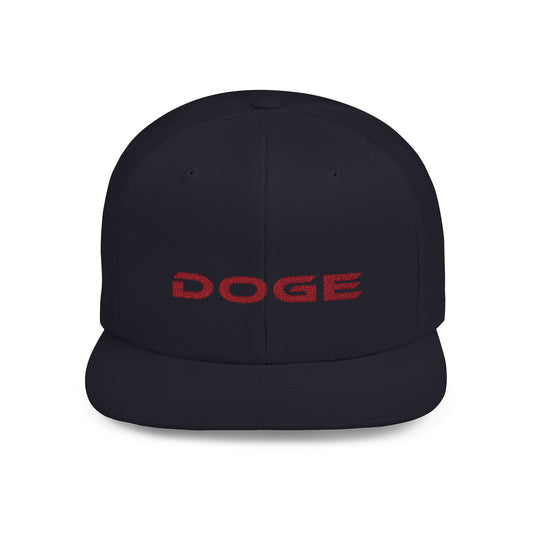 Dark Red Font - DOGE Baseball Cap