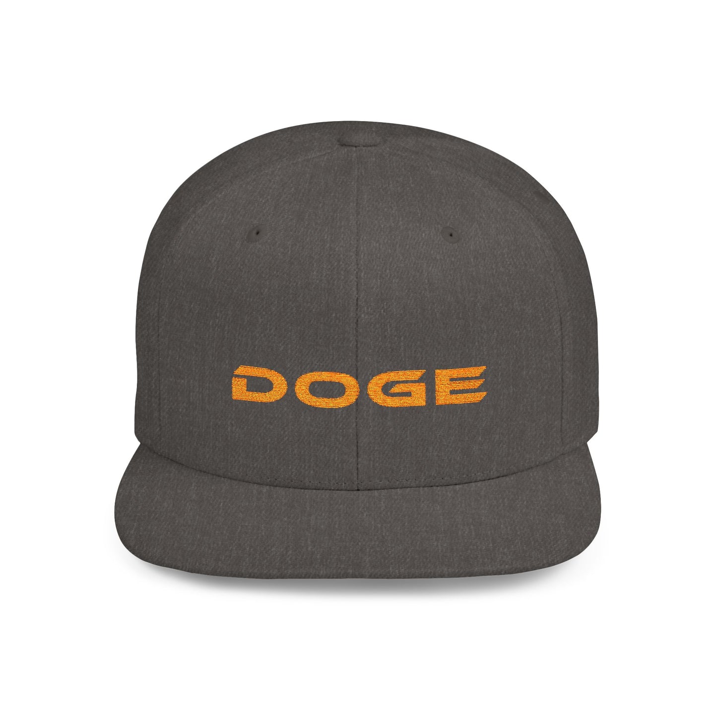 Orange Font - DOGE Baseball Cap