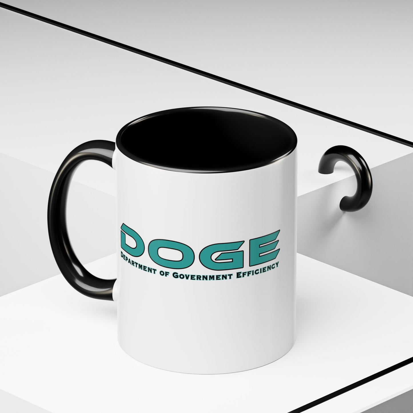 DOGE Colored Handle Coffee Mug - (11oz)