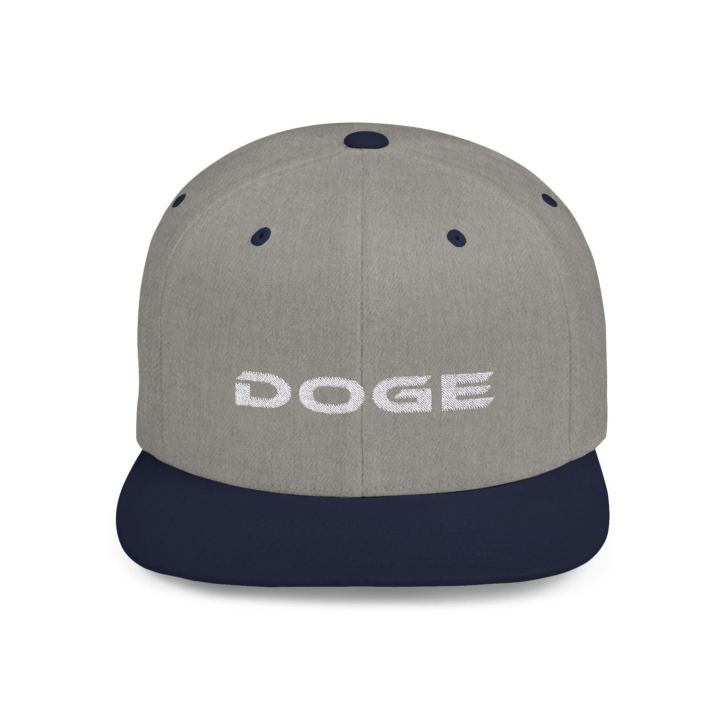 White Font - DOGE Baseball Cap