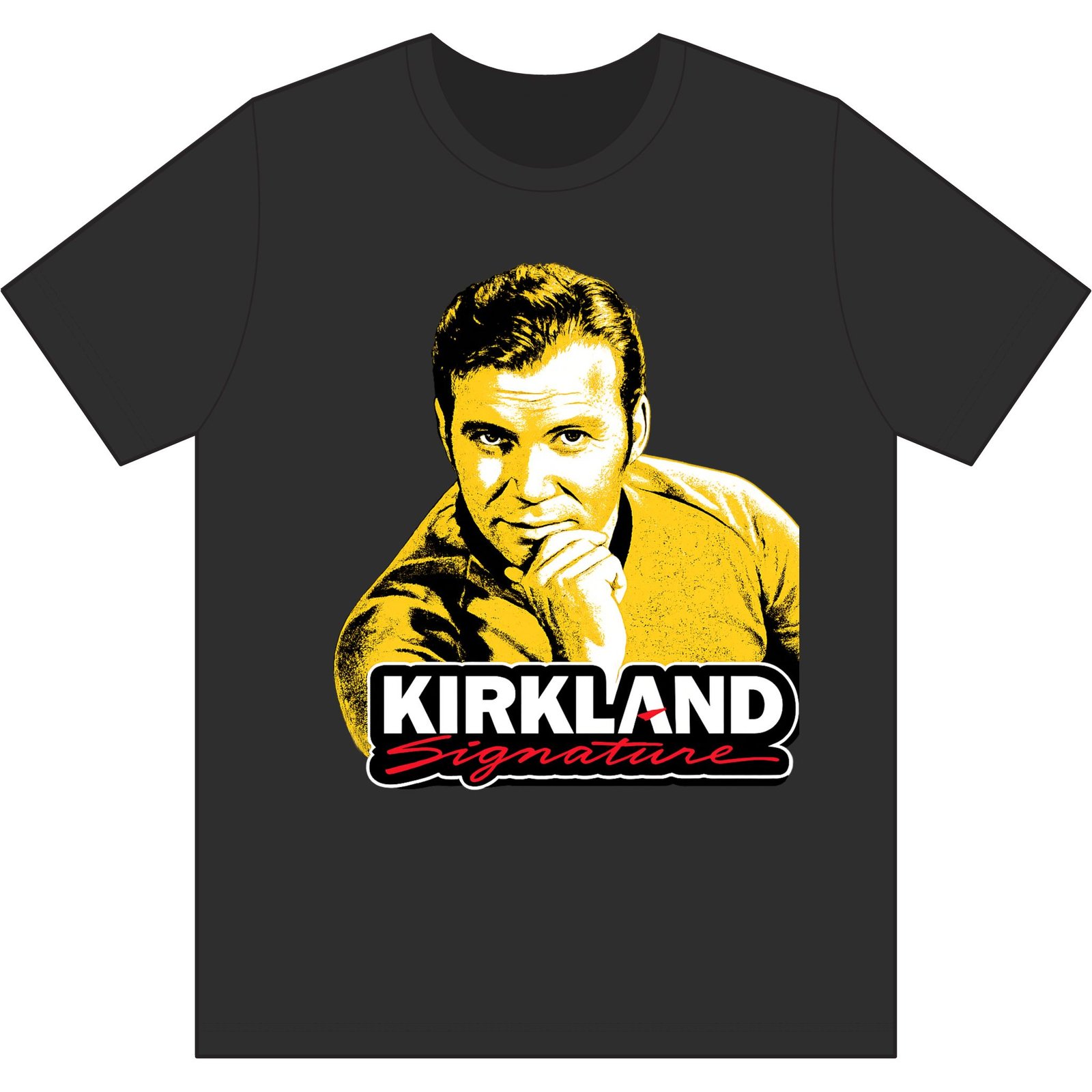 Captain Kirkland Signature (pensive) - Retro Portrait Tee - Image 3