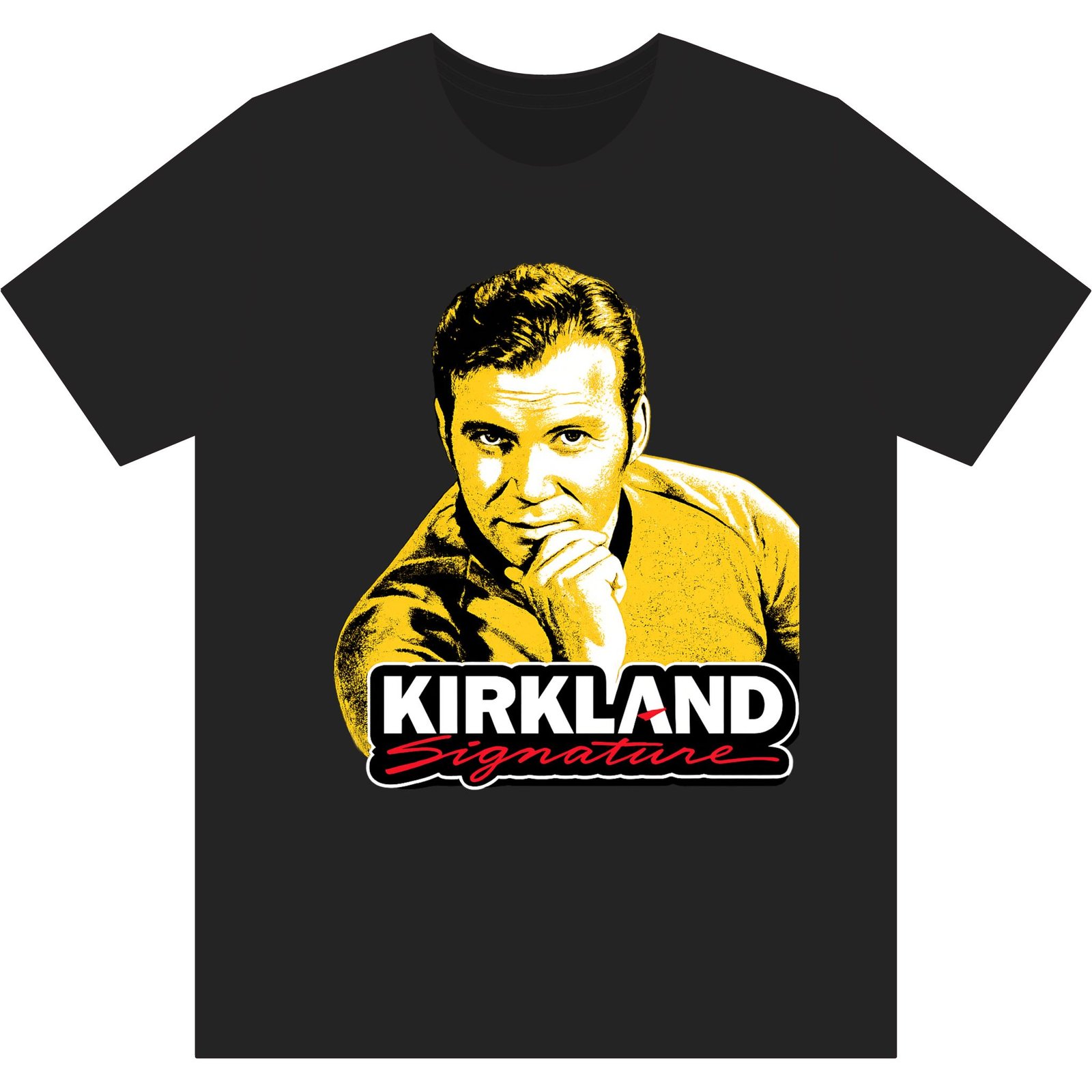 Captain Kirkland Signature (pensive) - Retro Portrait Tee - Image 4