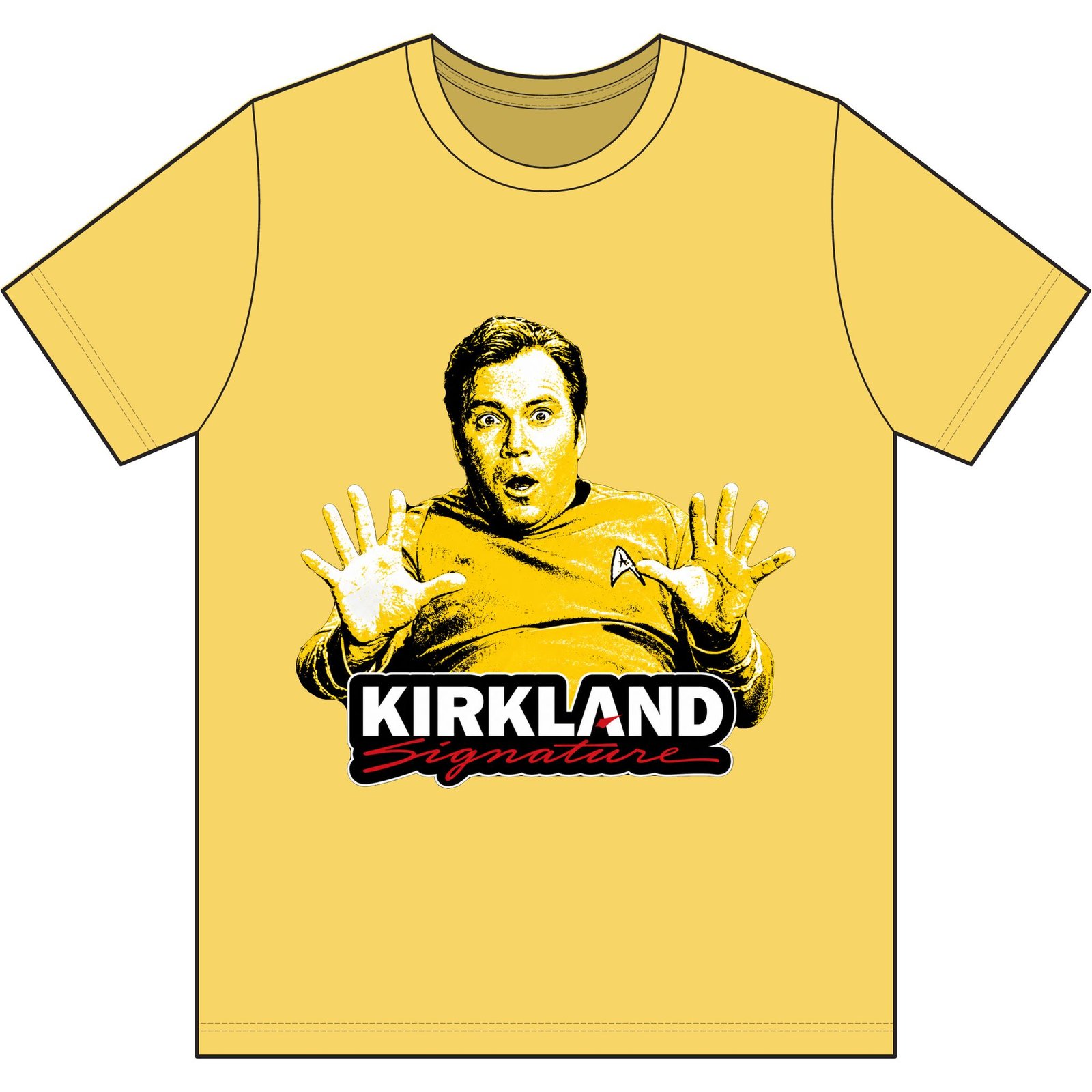 Captain Kirkland Signature (surprised) - Retro Portrait Tee - Image 2