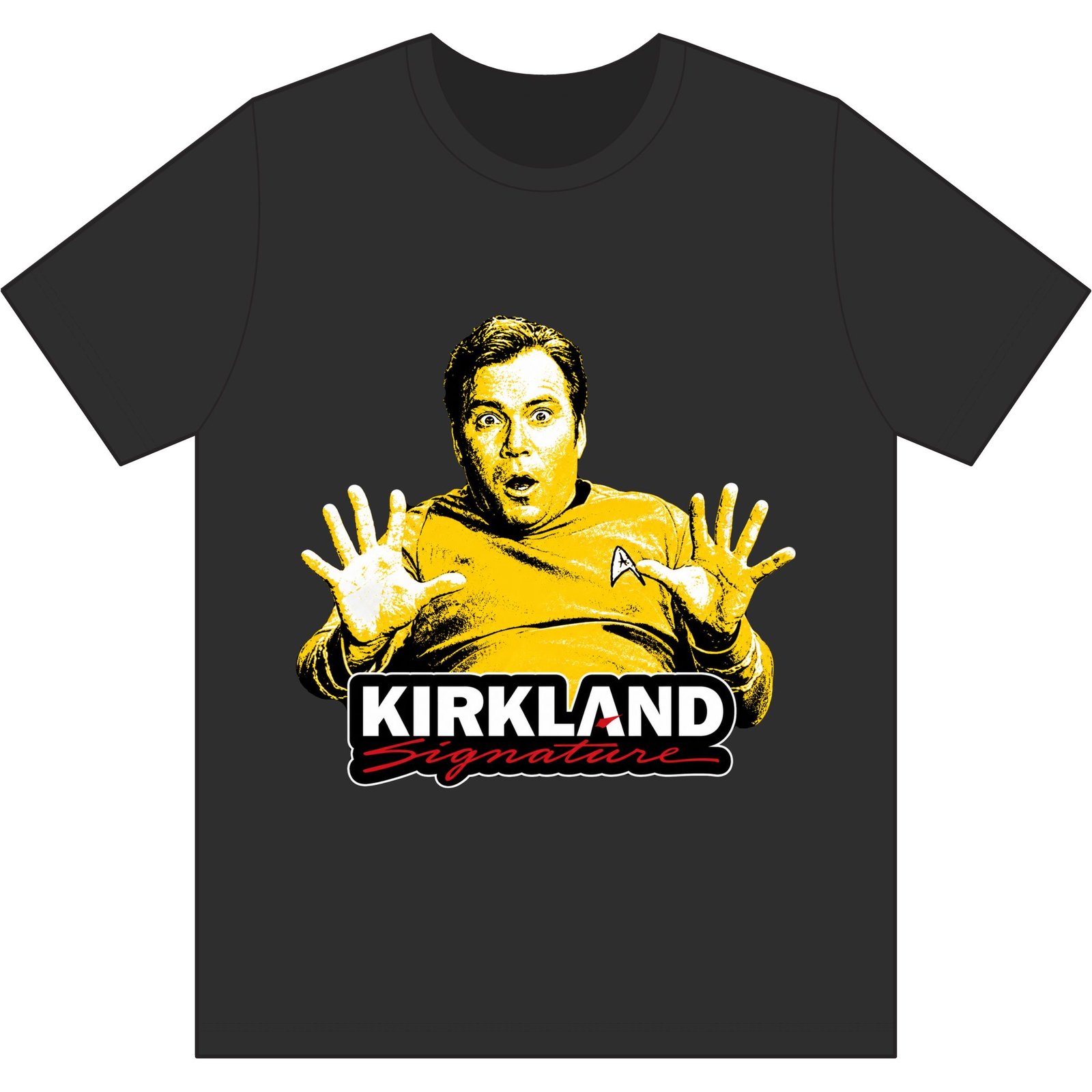 Captain Kirkland Signature (surprised) - Retro Portrait Tee - Image 4