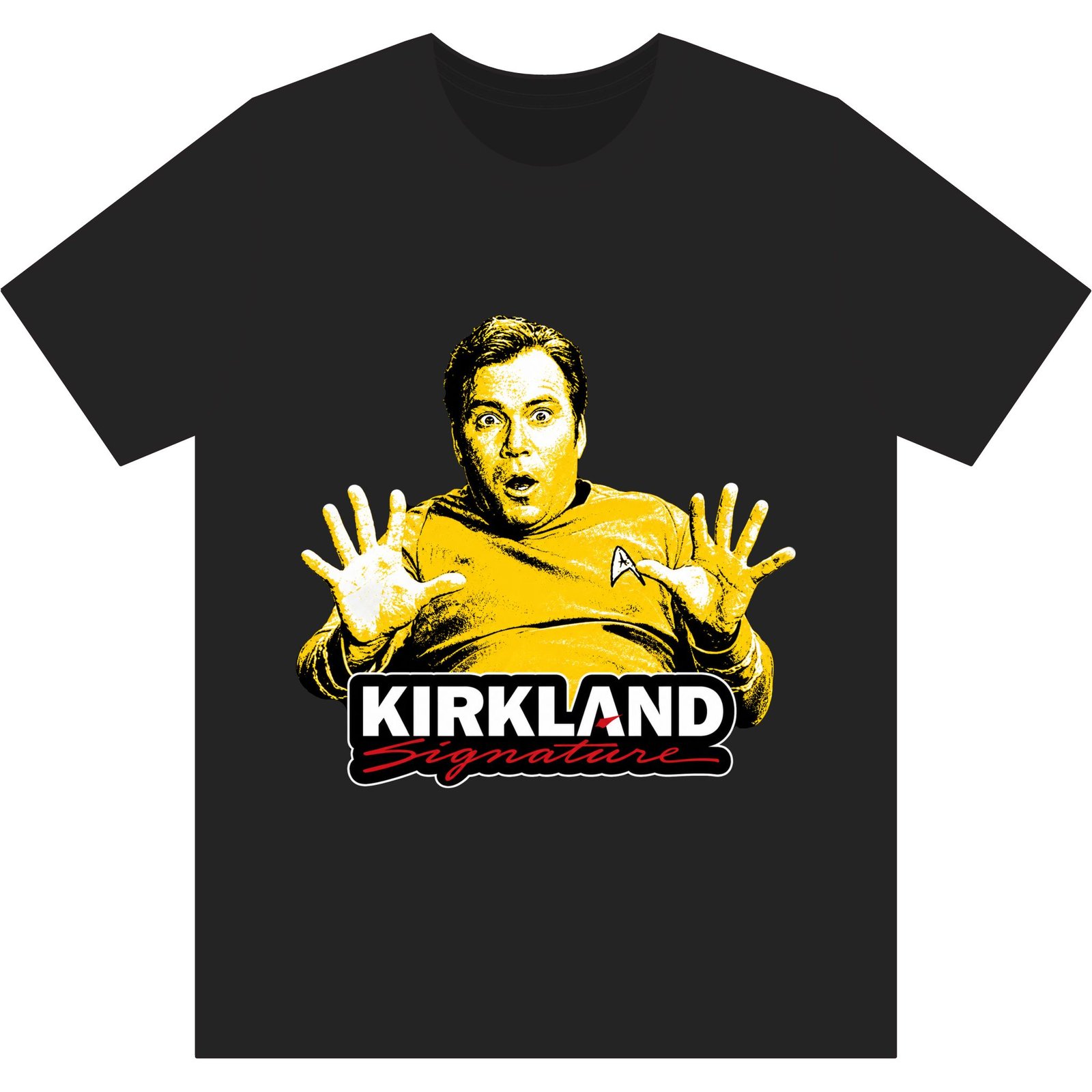 Captain Kirkland Signature (surprised) - Retro Portrait Tee
